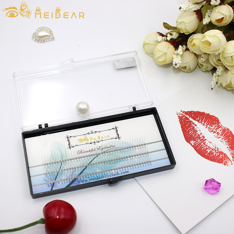 Factory hot sale 0.07mm C curl 3D lashes 4D 5D 6D 9mm pre fan lashes 
